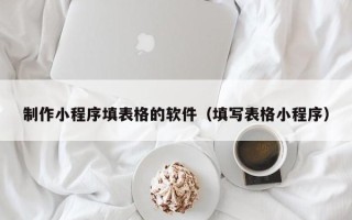 聊城制作小程序填表格的软件（填写表格小程序）