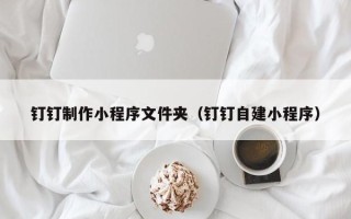 聊城钉钉制作小程序文件夹（钉钉自建小程序）